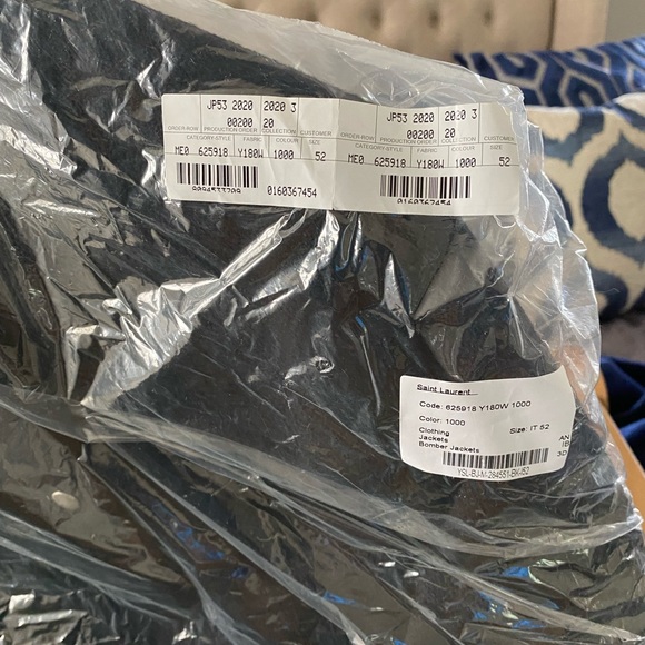 BRAND NEW MENS YSL JACKET  SIZE 52 (M/L) - Picture 7 of 7